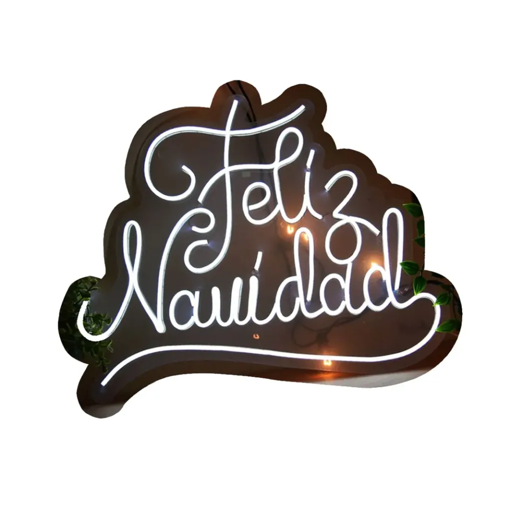 Felíz Navidad 2 renglones_55cm x 45cm