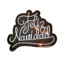 Felíz Navidad 2 renglones_55cm x 45cm