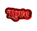 LOVE _ 55cm X 26cm