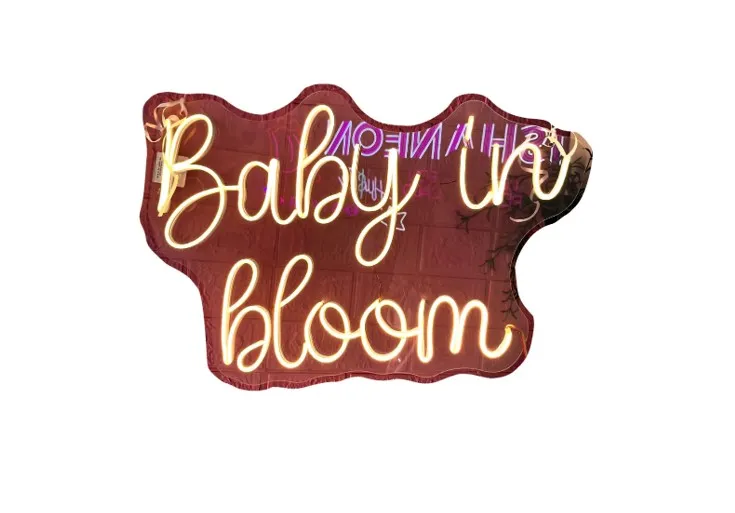 Baby in bloom