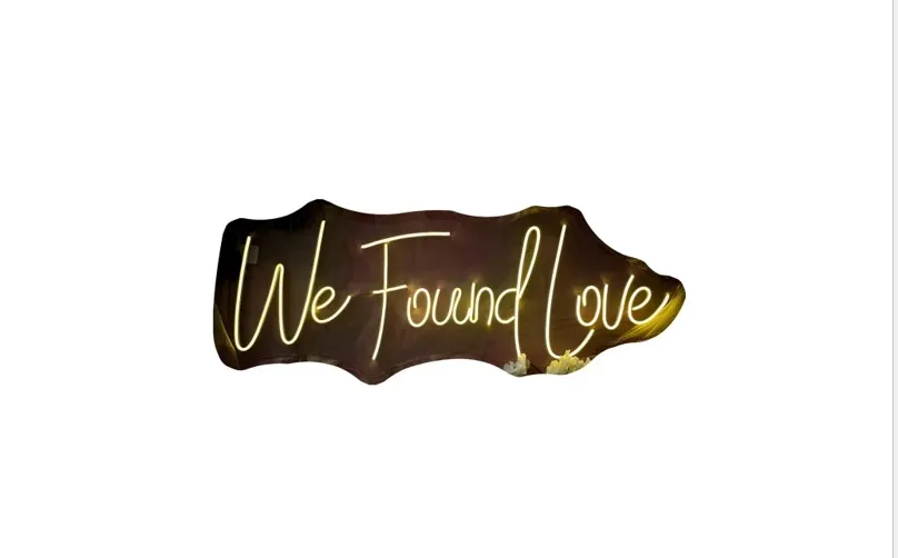 We Found Love_ 100cm x 38cm