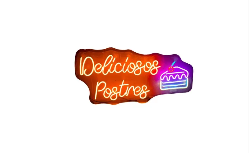 Deliciosos postres + rebanada de pastel_63cm x 30cm