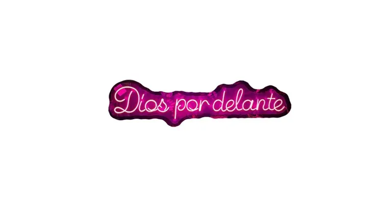 Dios por delante_90cm x 21cm