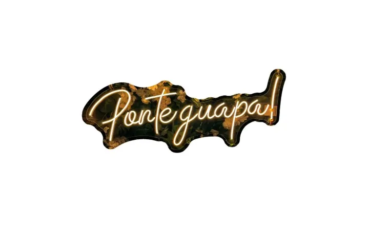Ponte guapa_81cm x 28cm