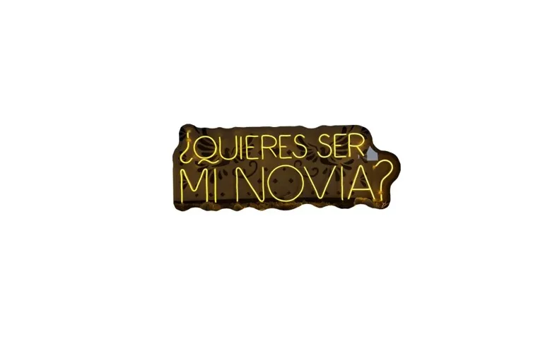 Quieres ser mi novia_100cm x 37cm