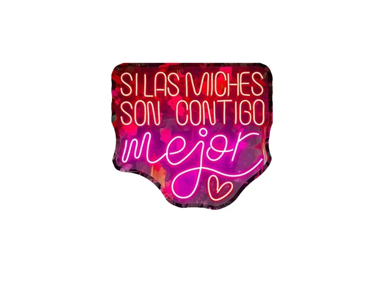 Si las miches son contigo_ 53cm x 48 cm