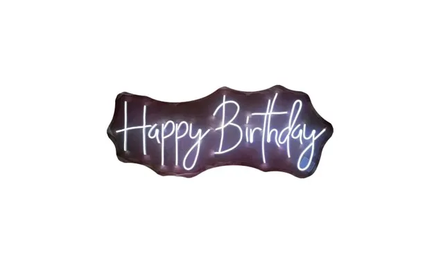 Happy Birthday_ 80cm x 32cm