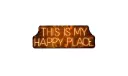 THIS IS MY HAPPY PLACE_ 100cm X 35cm