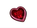 Candy Hearts kiss Me_ 34cm x 31cm