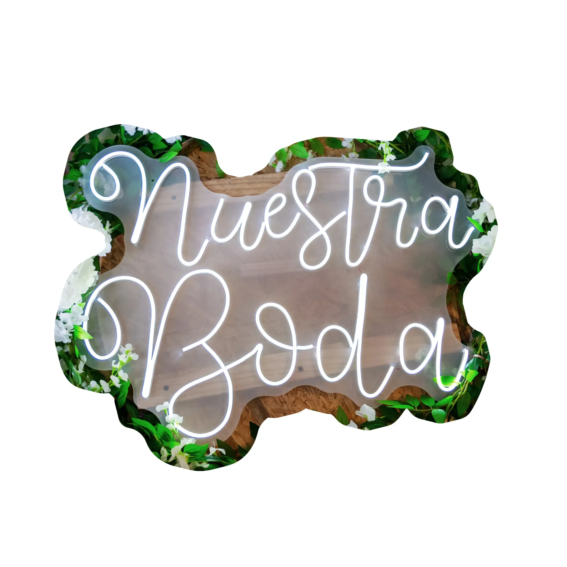 Nuestra Boda 2 Renglones_70CMX55CM