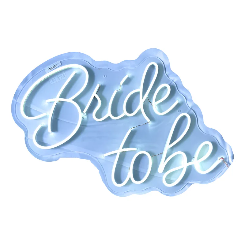 [A044-BF] Bride To Be_ 51cm x 33cm (Blanco Frio)