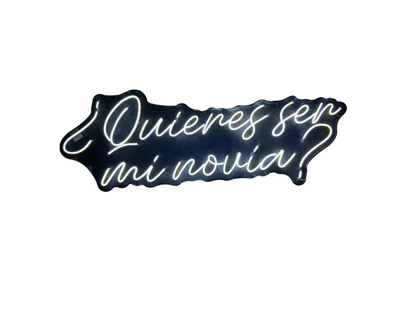 ¿Quieres ser mi novia? 120cm x 45cm