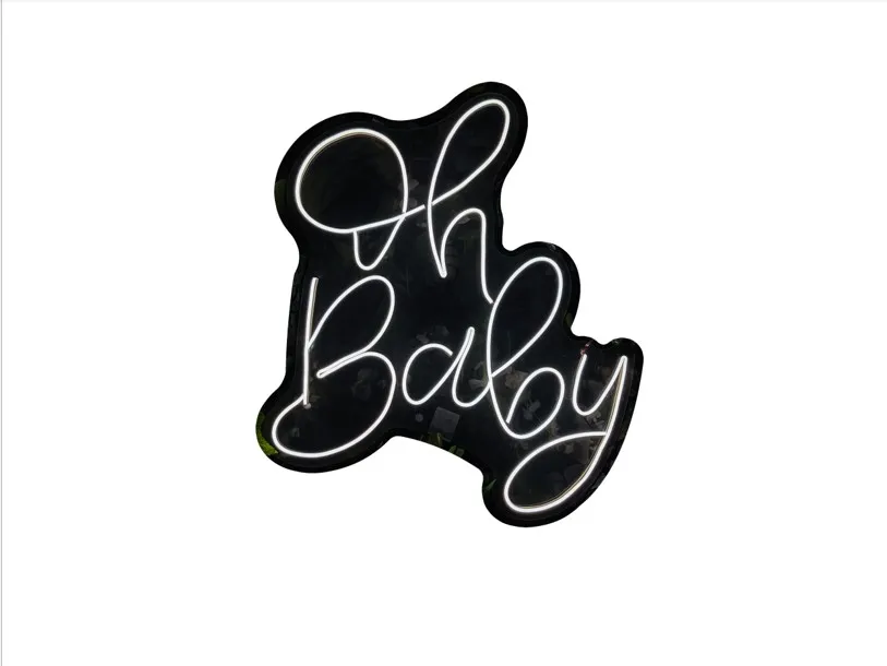 Oh baby 2 renglones_60cm x 70cm