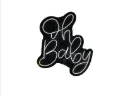 Oh baby 2 renglones_60cm x 70cm