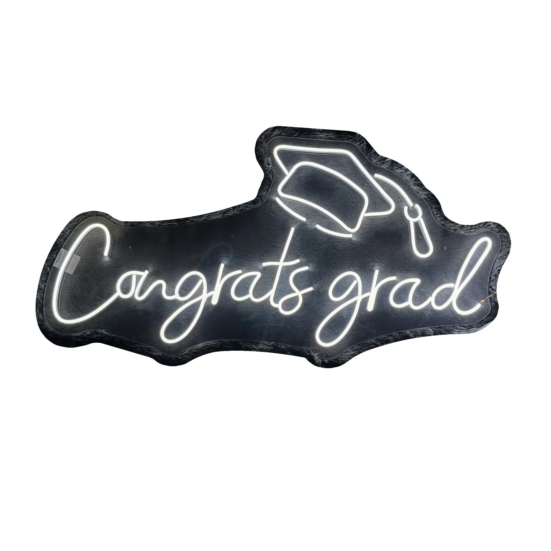 [A060-BF] Congrats Grad_92cm x 46cm (Blanco Frio)