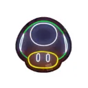 Champiñon Mario Bros_34cm x 34cm