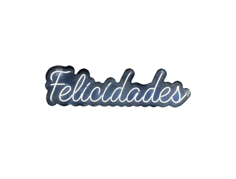 Felicidades 1 Renglón_86cm x 22cm