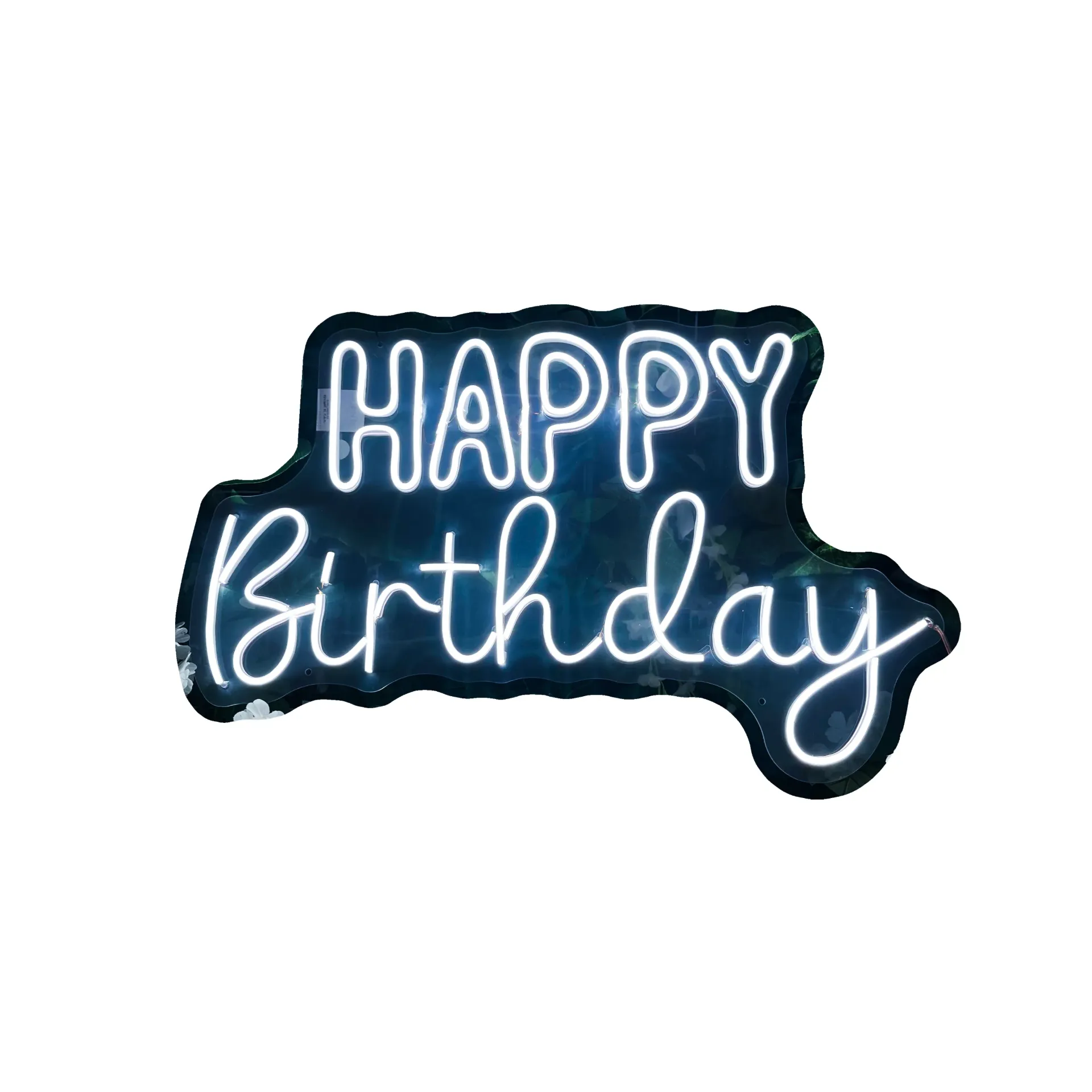 Happy Birthday doble linea_66cm x 42cm