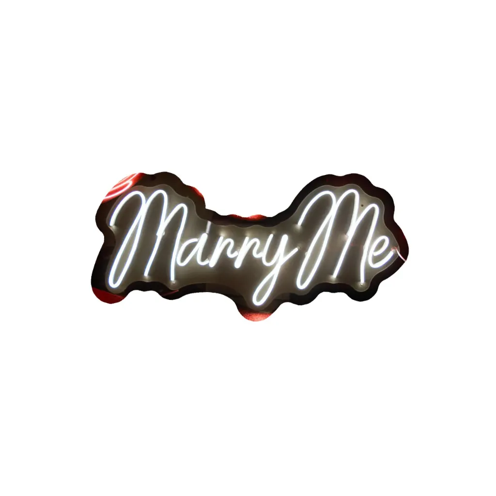 Marry me_ 65cm x 28cm