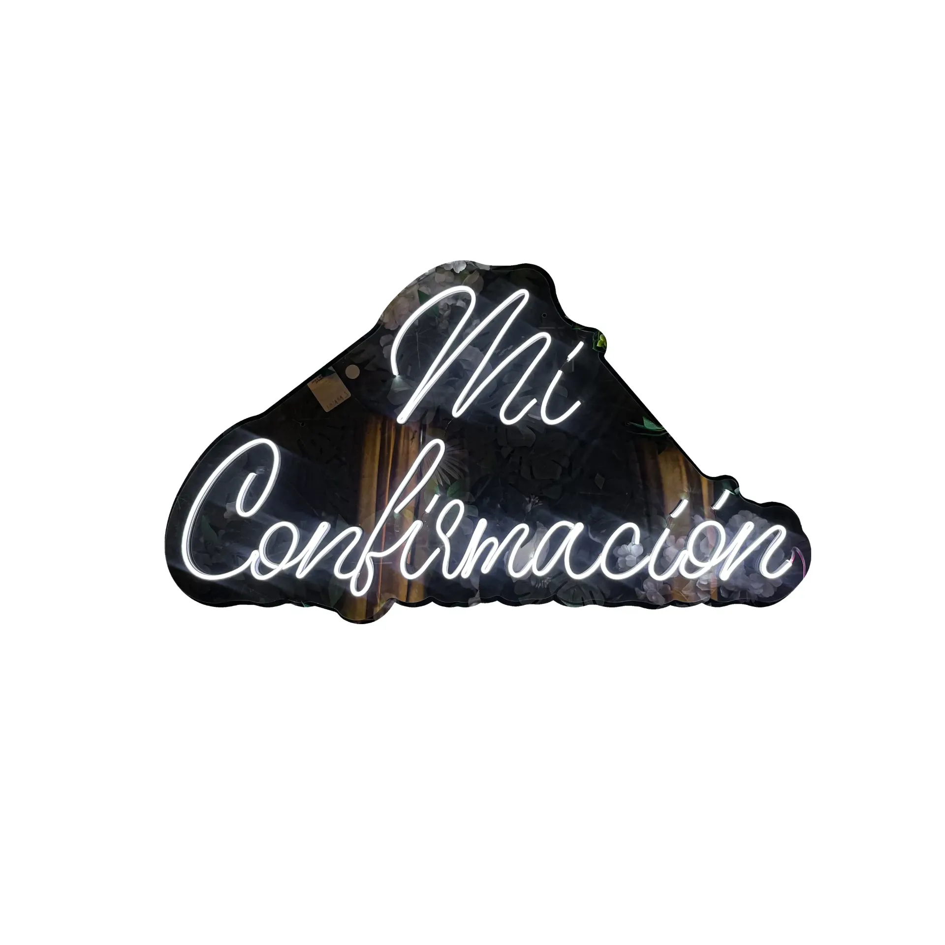 [A095-BF] Mi confirmación 2 renglones (Blanco Frio)