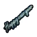 Happy New Year_94cm x 26cm