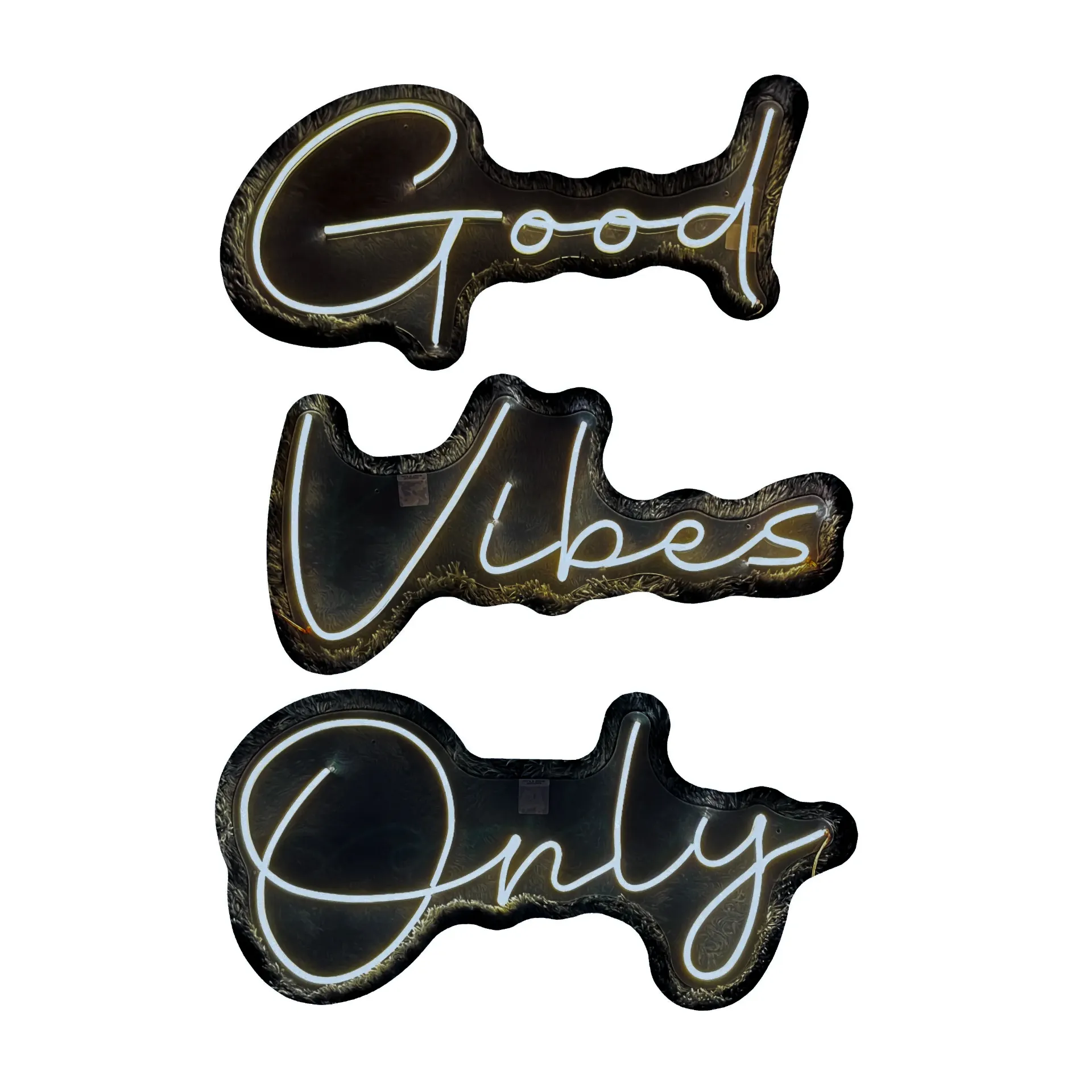 Good Vibes Only 3 piezas Grande_ 74cm x 46cm / 74cm x 40cm / 79cm x 40cm
