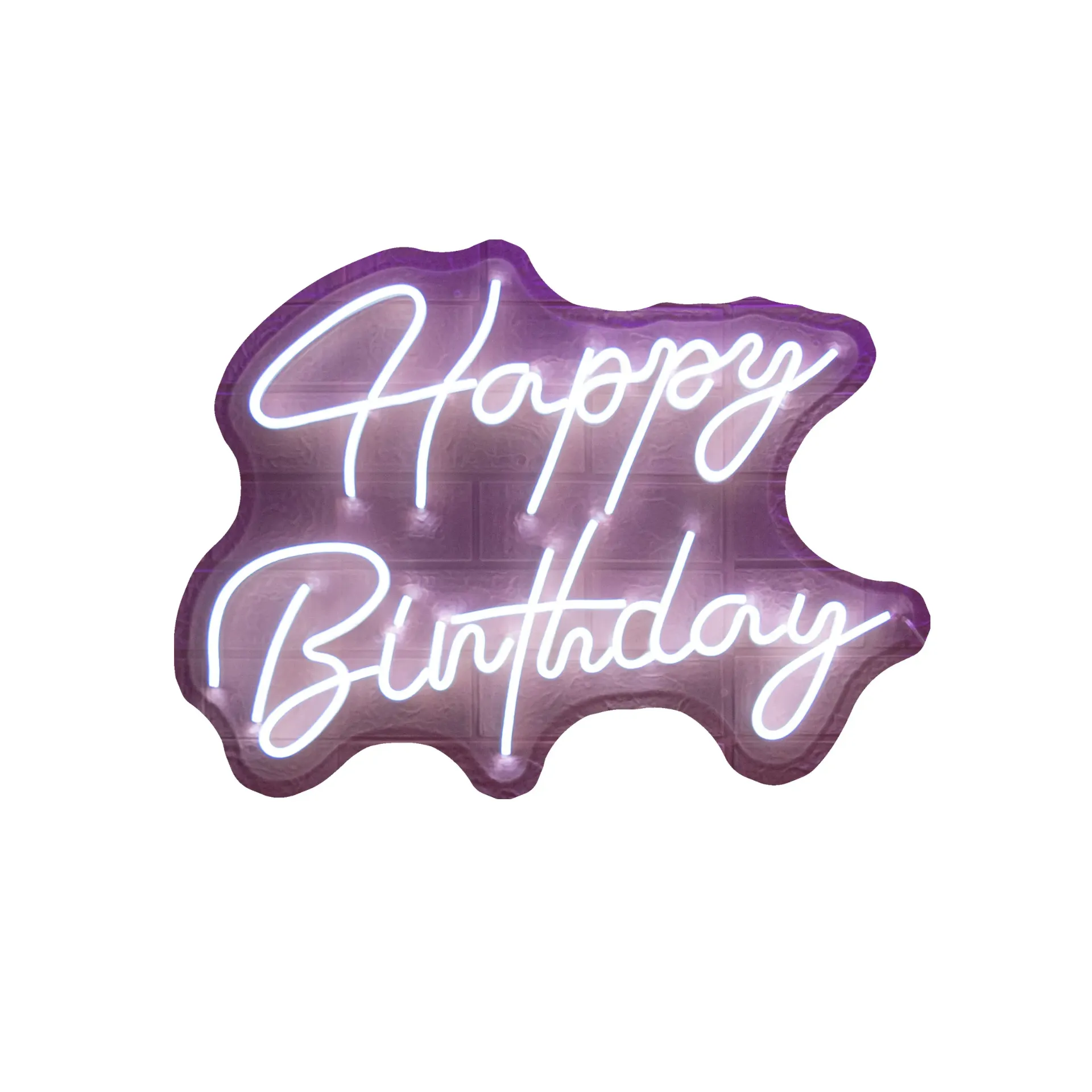 Happy Birthday Tipografia 3_64cm x 46cm