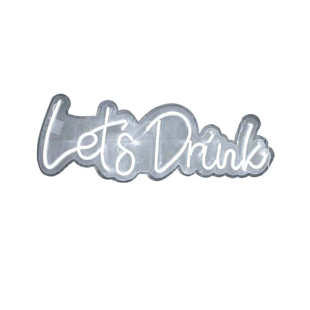 [A186-BF] Let´s drink (Blanco Frio)