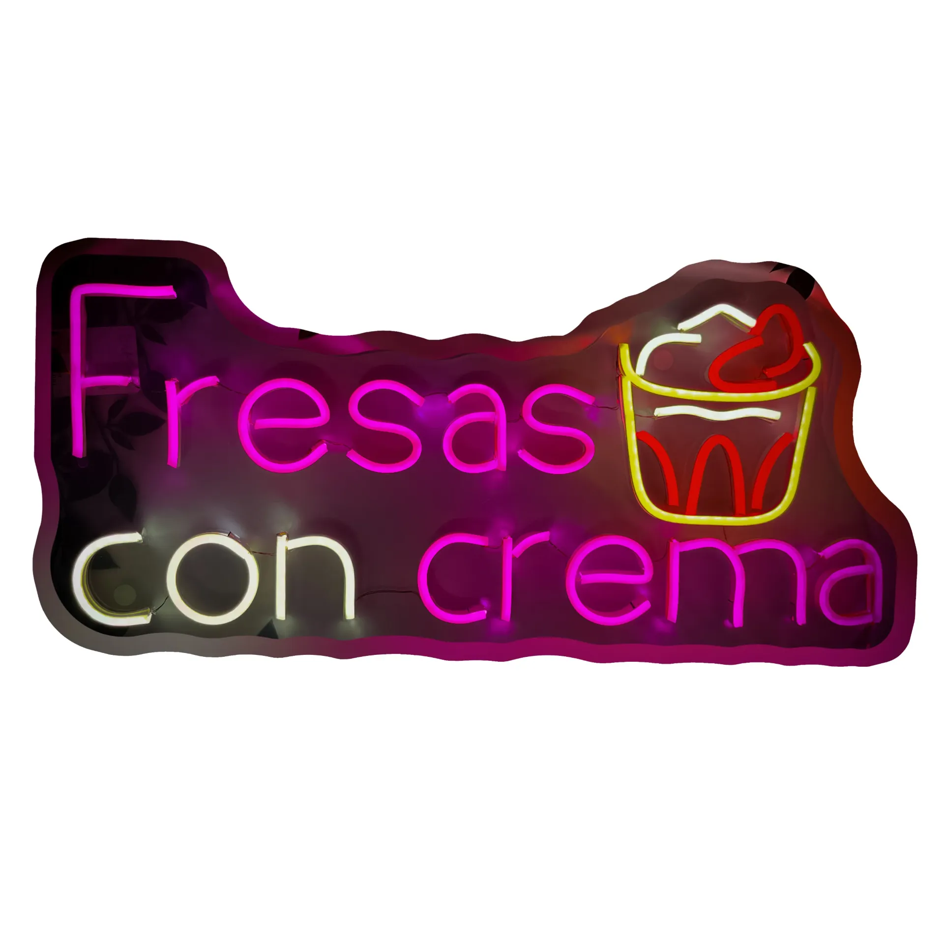 [A253] Fresas con crema
