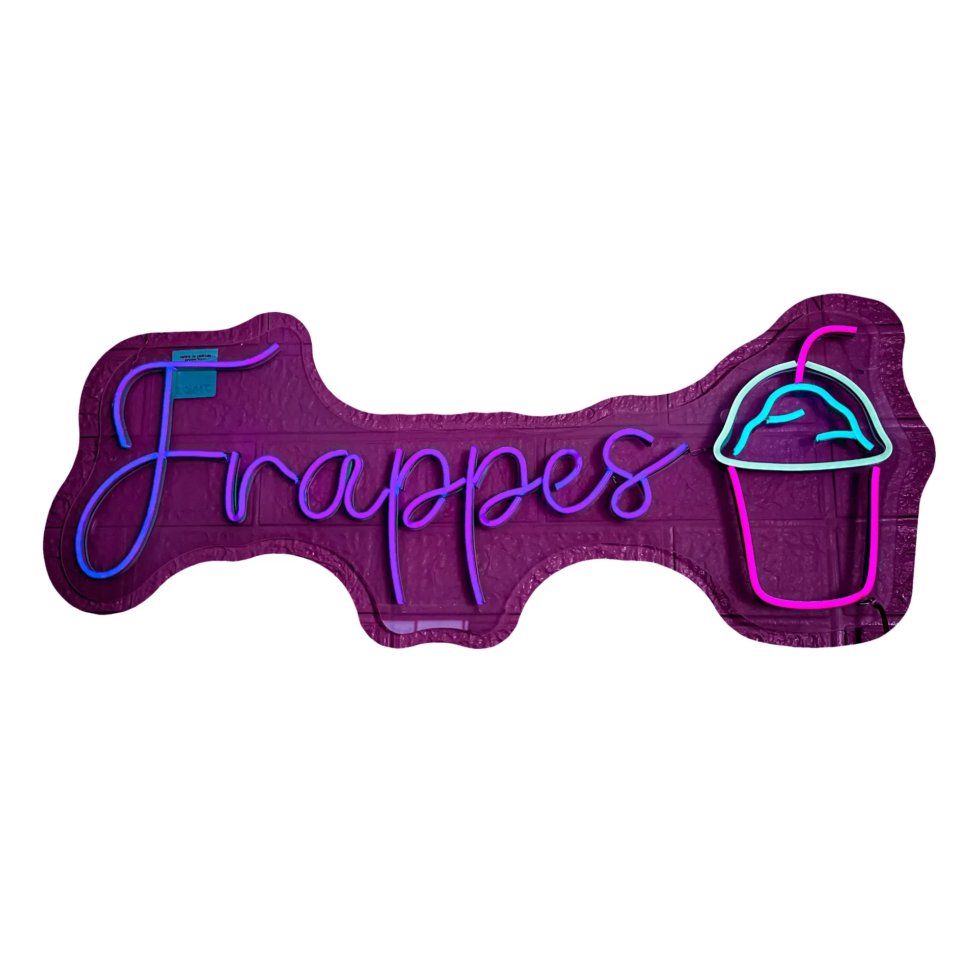 Frappes + Vaso_68cm x 26cm