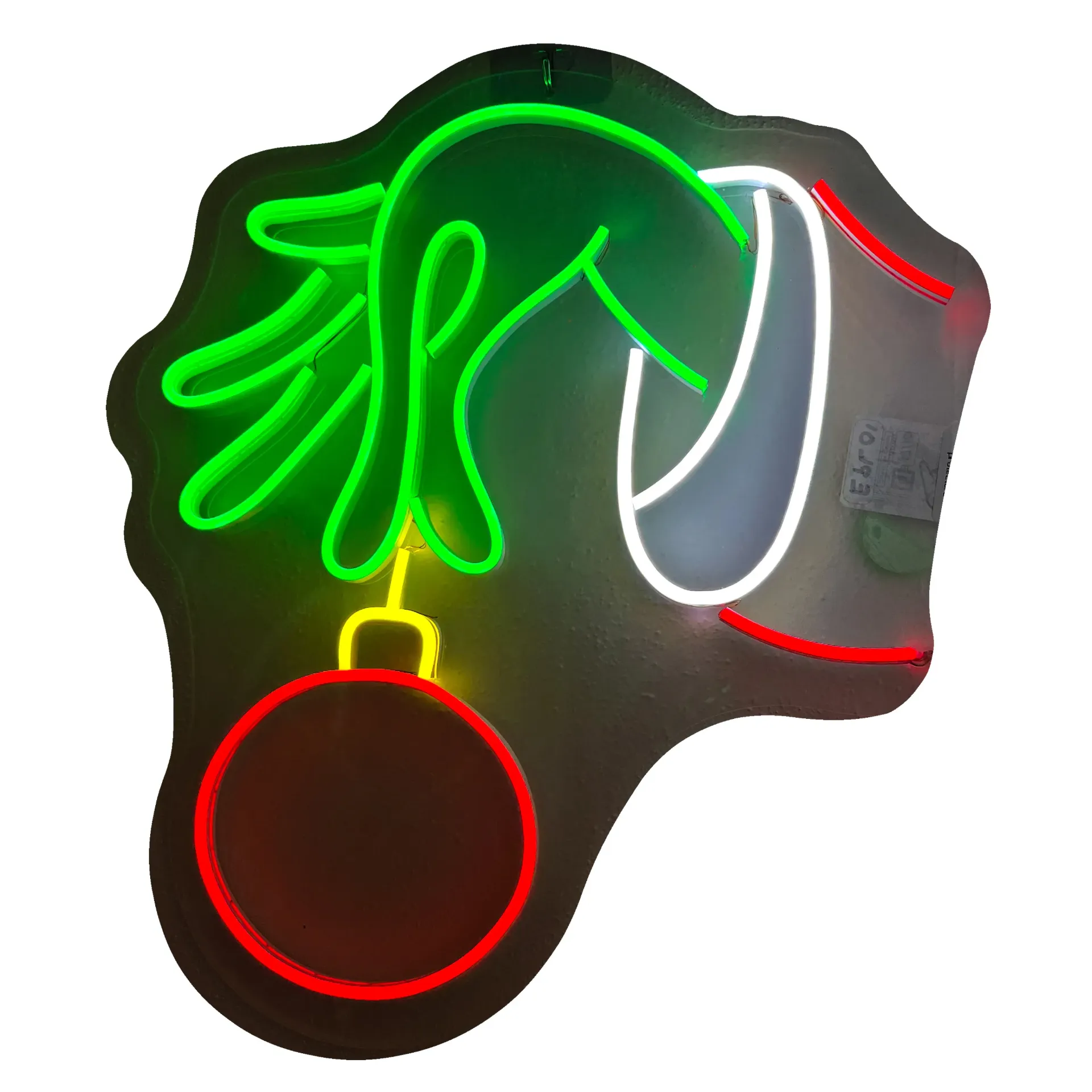 [A270] Mano grinch Navidad_38cm x 44cm