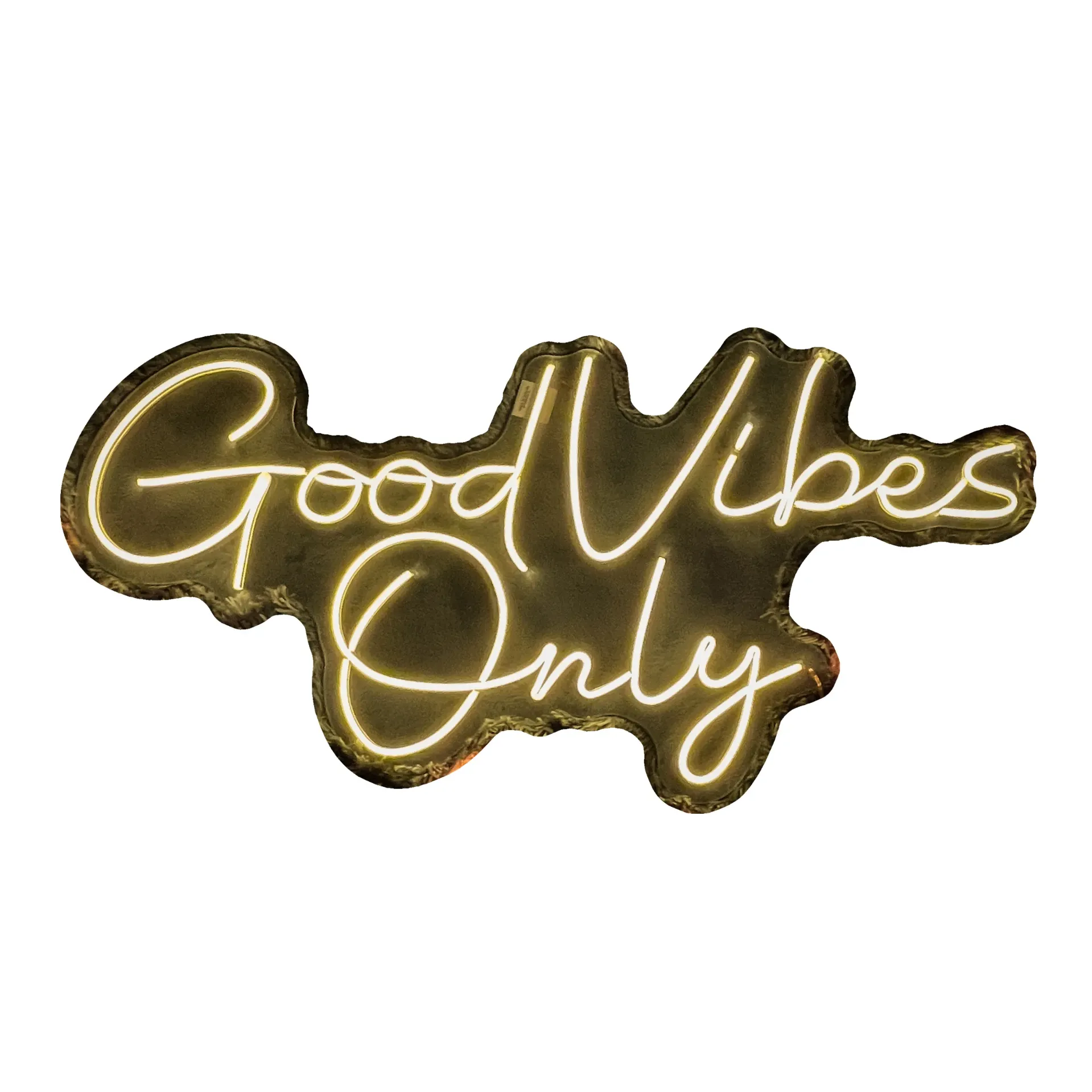 [A011-BC] Good Vibes Only Grande (Blanco Calido)