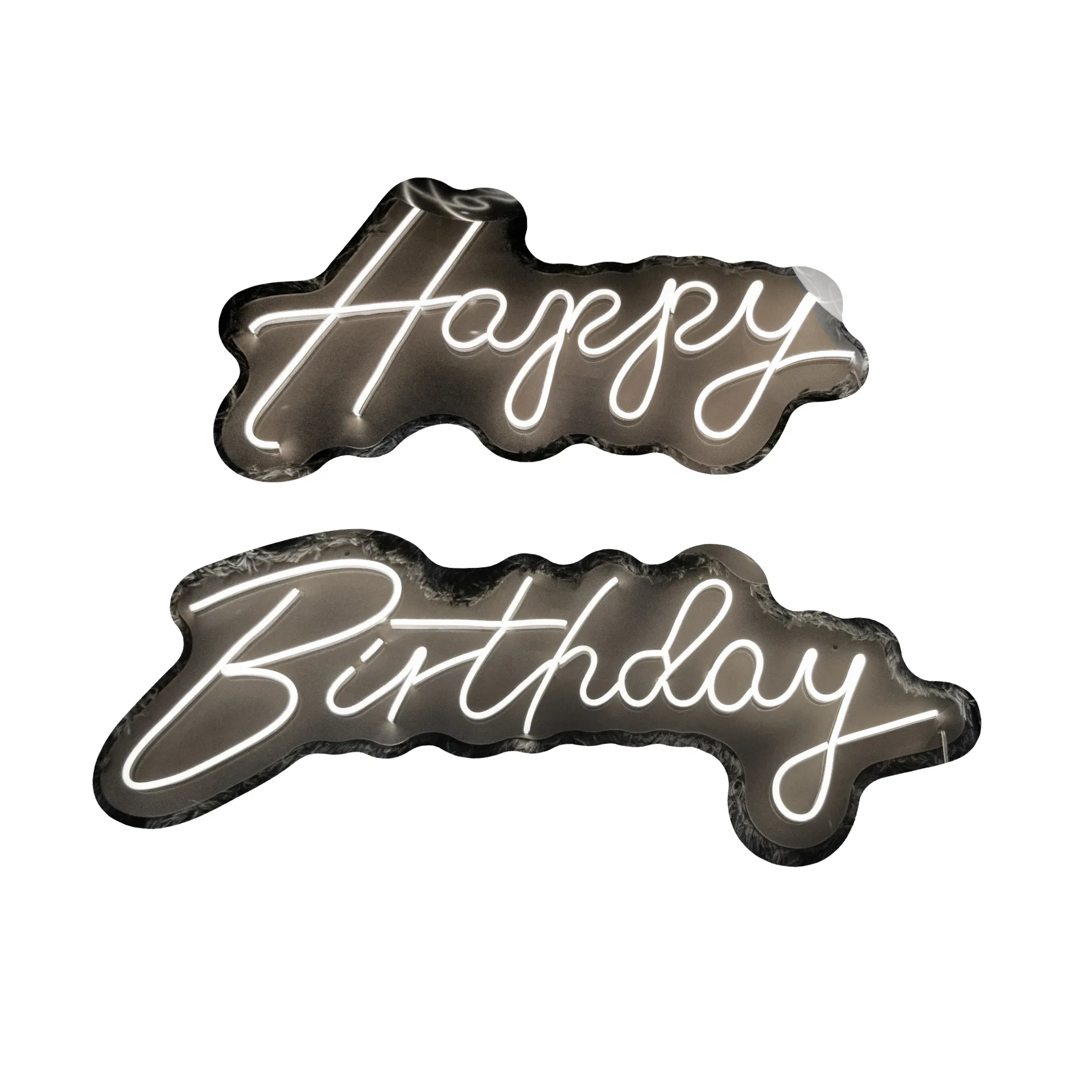 [A002-BF] Happy Birthday Grande (Blanco Frio)