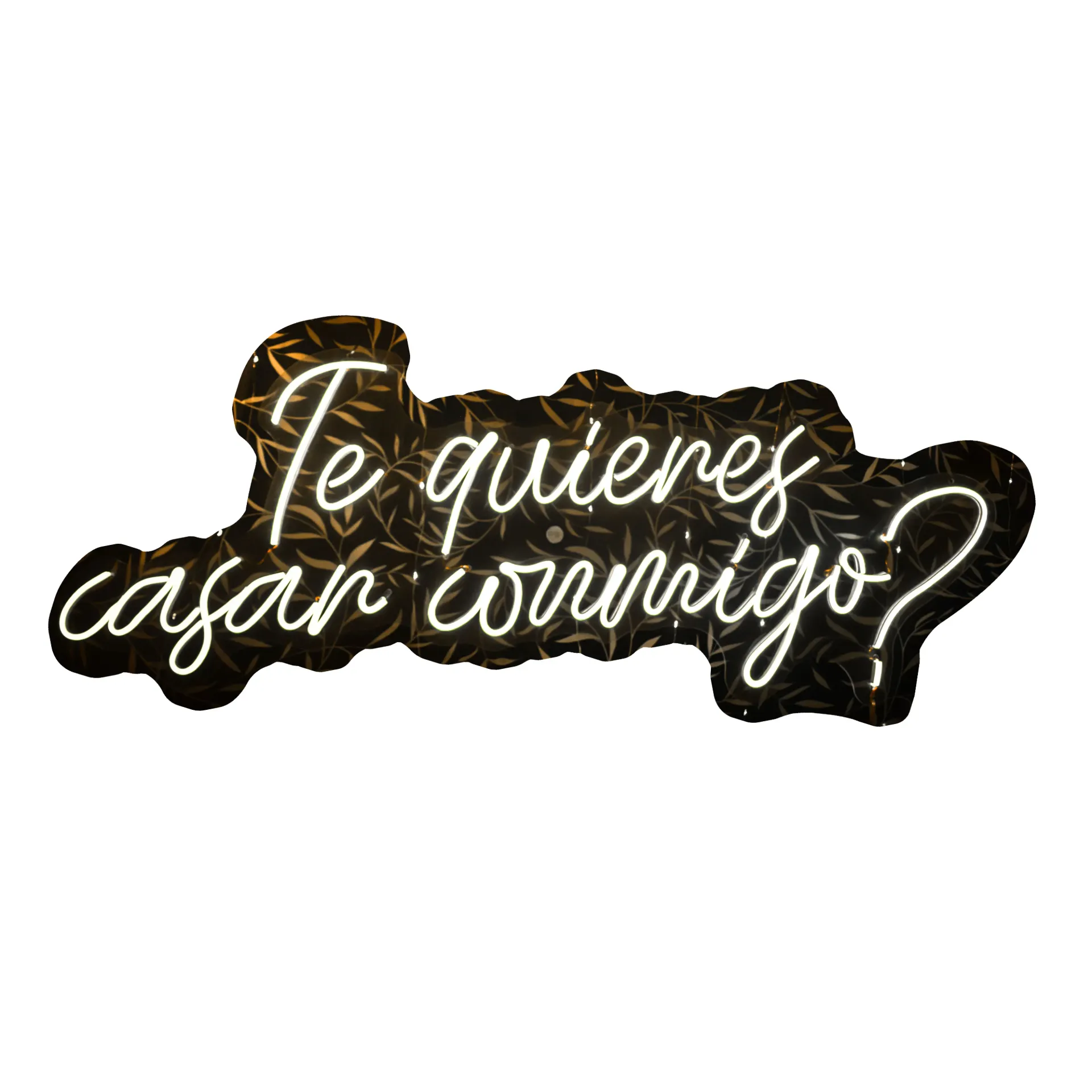 Te quieres casar conmigo? 103cm x 40cm