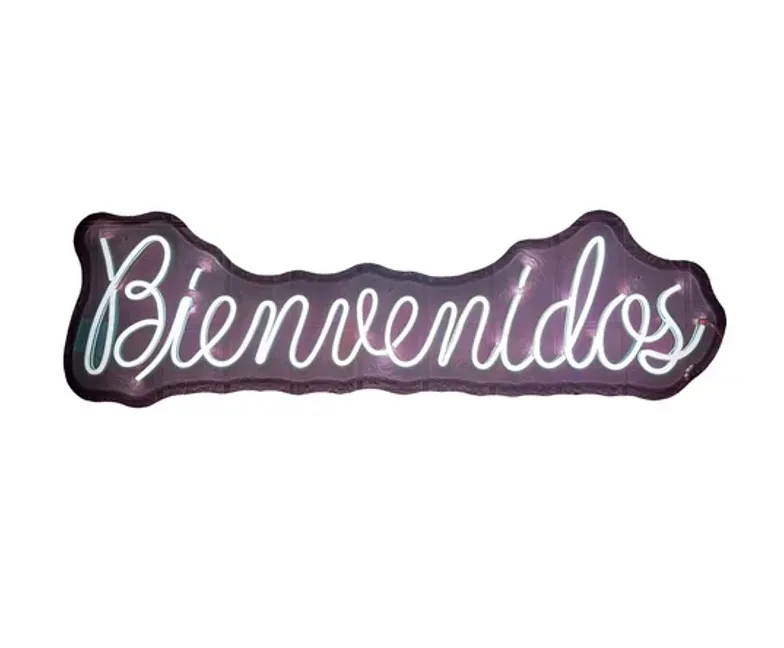 Bienvenidos_76cm x 21cm