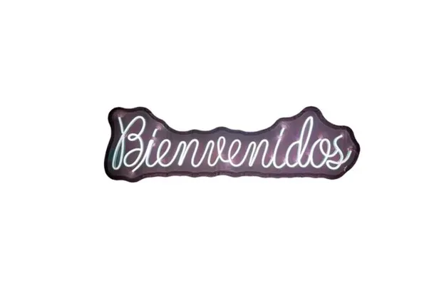Bienvenidos_76cm x 21cm