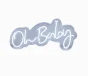 Oh baby tipografía 3_59cm x 30cm